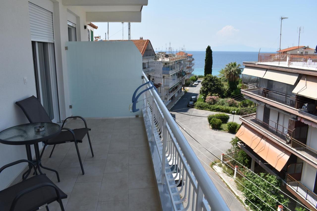 Sea View Luxury Apartment In Nea Kallikratia. Nea Kallikrateia 外观 照片